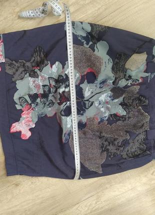 Женская юбка люкс бренда bruuns bazaar шелк+хлопок5 фото