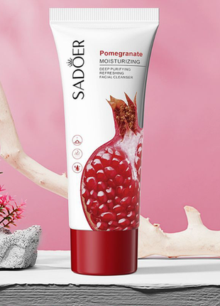 Sadoer пінка для вмивання з гранатом, 100 грам
