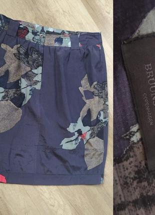 Женская юбка люкс бренда bruuns bazaar шелк+хлопок3 фото