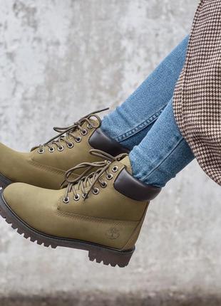 Ботинки женские зимние timberland с мехом.2 фото