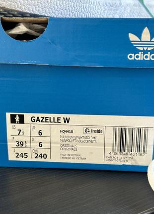 Кеди slides adidas gazelle2 фото