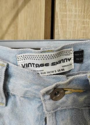 Светлые джинсы скинни размер xs-s4 фото