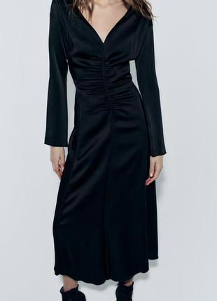 Zara limit -70% 💛 сукня розкішна стильна s, m2 фото