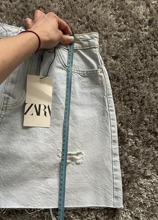 Юбка zara джинсовая новая коллекция7 фото