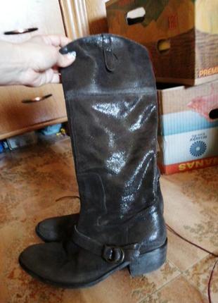 Спроги кожа коричневые