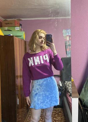 Небесная юбка короткая