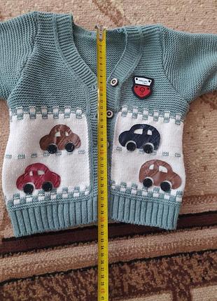 Кофта для хлопчика. 6-9 месяцев