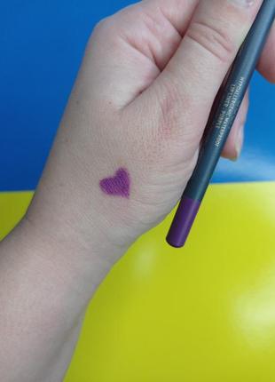 Олівець для губ aden purple1 фото