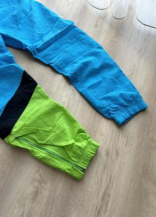 Винтажные нейлоновые спортивные штаны asics vintage мужские m4 фото