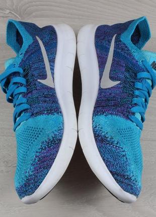 Легкі спортивні кросівки nike free rn flyknit оригінал, розмір 35.54 фото