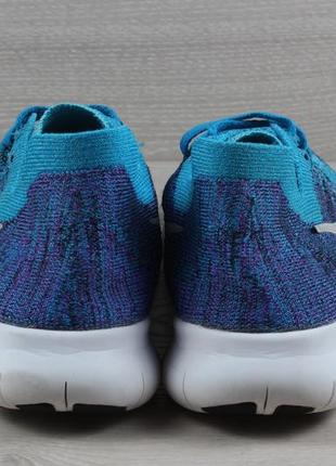 Легкі спортивні кросівки nike free rn flyknit оригінал, розмір 35.57 фото