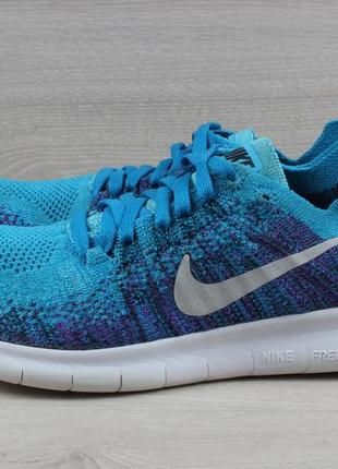 Легкі спортивні кросівки nike free rn flyknit оригінал, розмір 35.58 фото