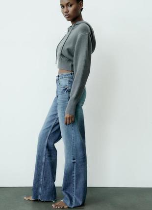 Джинси zara wide leg8 фото