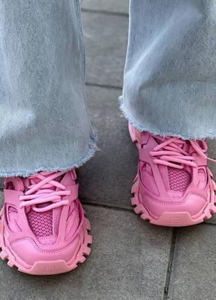 Balenciaga track 3.0 pink, кросівки, кроссовки5 фото