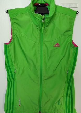 Технологичная женская жилетка adidas terrex outdoor windstopper active shell vest waistcoat