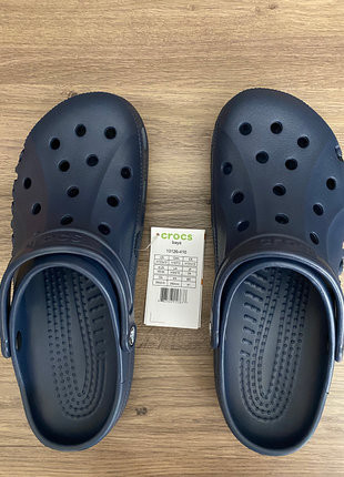 Крокс бая клог сині crocs baya navy clog4 фото
