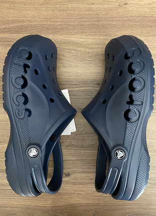 Крокс бая клог синие crocs baya navy clog8 фото