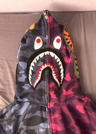 Зіп худі bape camo2 фото