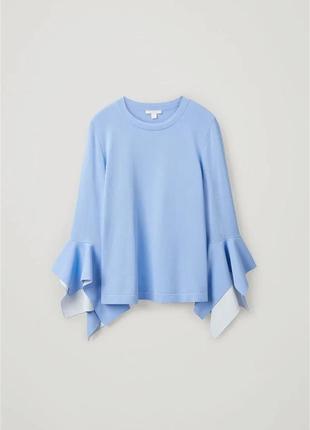 Джемпер з воланами на рукавах cos оригінал.