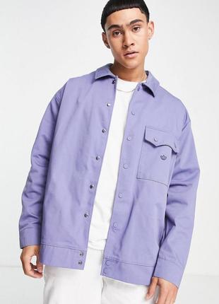 Лиловый бомбер adidas фиолетовая рубашка адидас оригинал куртка пиджак adidas originals adicolor contempo twill jacket