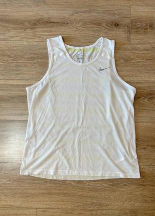 Nike dri fit майка беговая футболка