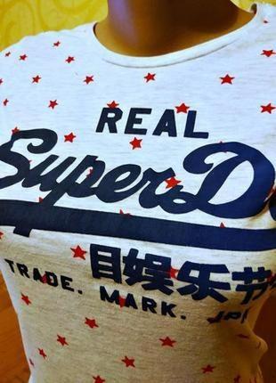 1.оценная комфортная футболка стильного бренда из крупнобритании superdry2 фото