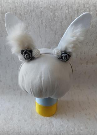 Украшения, аксессуары к костюму зайки. обруч ободок ушки зайчика, заи, кролика