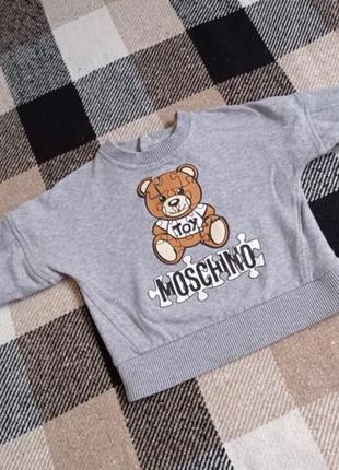 Кофта для малышей moschino baby