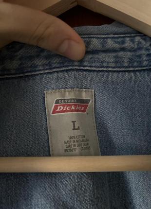 Сорочка джинсова dickies оригінал.3 фото