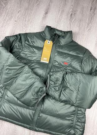 Куртка женская микропуховик levi’s packable puffer jacket3 фото