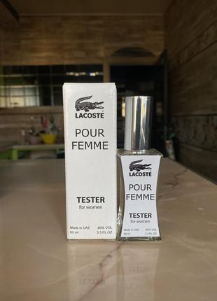 Lacoste pour femme женский парфюм