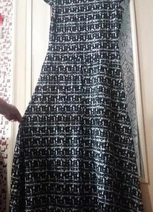 Комфортне довге плаття (тканина не мнеться)