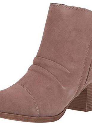 Деми демі ботинки skechers скечерс замш р 39,5 устілка 26,5 см