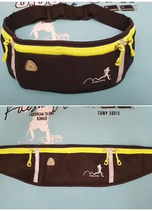 Бананка спортивная на пояс, плечо, женская, мужская