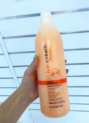 Inebrya daily shampoo 1000ml шампунь для частого застосування
