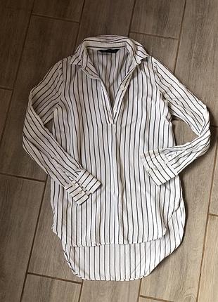 Рубашка блуза zara