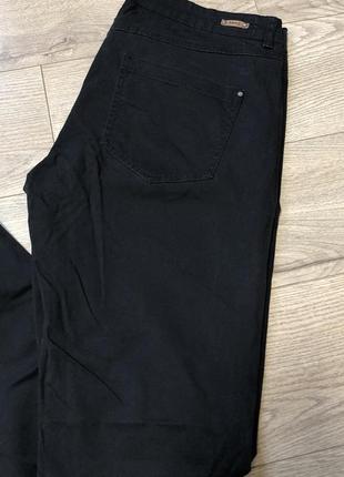 Черные классические брюки mango, брюки женские классические, брюки черные3 фото