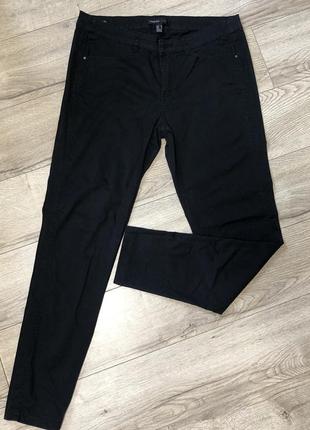 Черные классические брюки mango, брюки женские классические, брюки черные2 фото