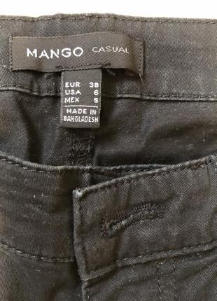 Черные классические брюки mango, брюки женские классические, брюки черные8 фото