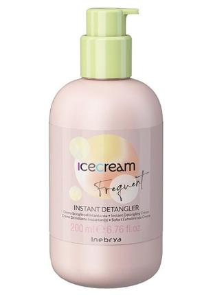 Несмываемый кондиционер для волос inebrya instant detangler cream