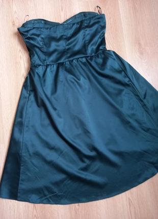 Платье, атлас, размер s-м.5 фото