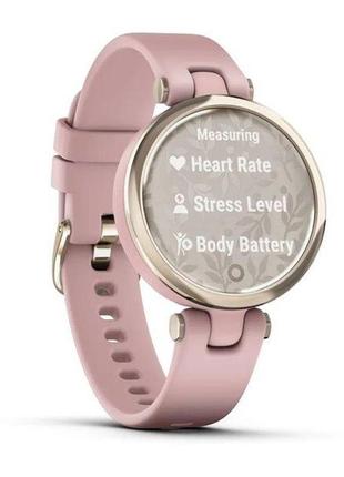 Смарт-часы garmin lily - sport edition cream gold, dust rose2 фото