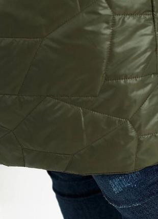 Женская удлиненная жилетка жилет миди безрукавка с капюшоном6 фото