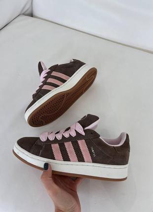 Adidas campus 00s brown/pink, кросівки, кроссовки6 фото