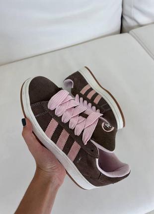 Adidas campus 00s brown/pink, кросівки, кроссовки8 фото