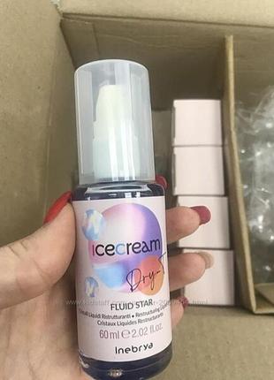 Флюид inebrya ice cream dry-t mango fluid star