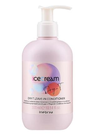 Несмываемый кондиционер для сухих волос inebrya ice cream dry-t leave-in conditioner