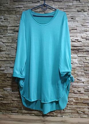 Ніжний м'який подовжений джемпер, туніка