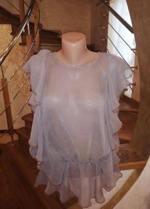 Лёгкая воздушная блузка s/m/l, пр-во турция