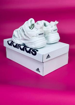 Adidas кроссовки белые женские на каждый день размер 36-413 фото